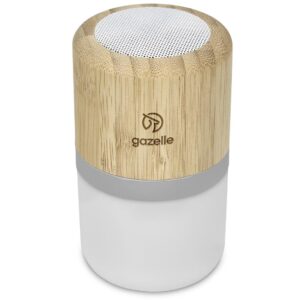 Okiyo Heiwa Bamboo Bluetooth Speaker & Night Light