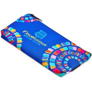 Pre-Printed Sample Hoppla Scribbler Polyester Large Pencil Case To Fit An A5 Notebook