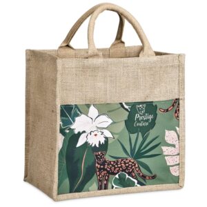 Pre-Production Sample Okiyo Nuri Sublimated Pocket Jute Tote