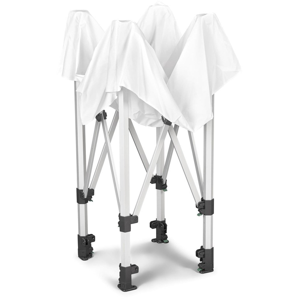 Ovation Sublimated Gazebo 1m X 1m Kiosk - 1 Half-Wall Skin - Image 14