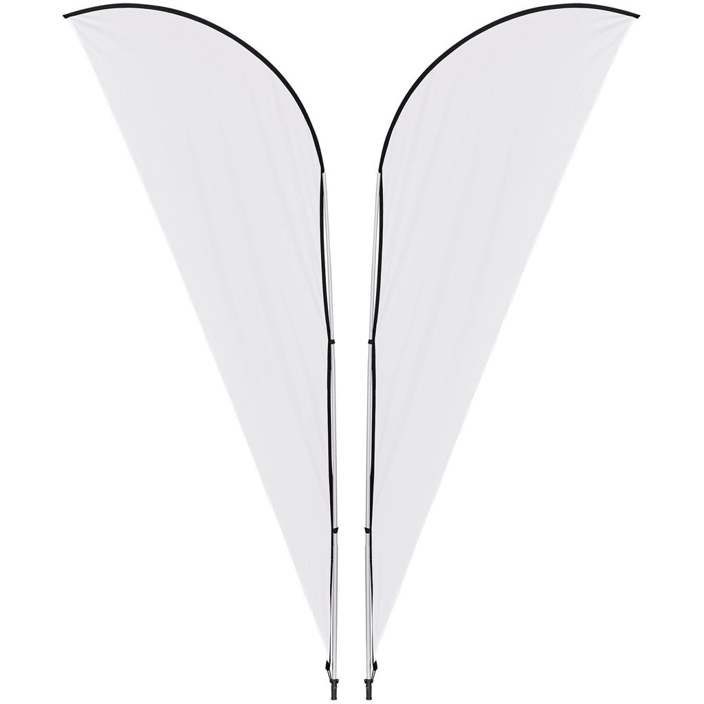 Legend 2M Sublimated Sharkfin Double-Sided Flying Banner - 1 complete unit - Image 9