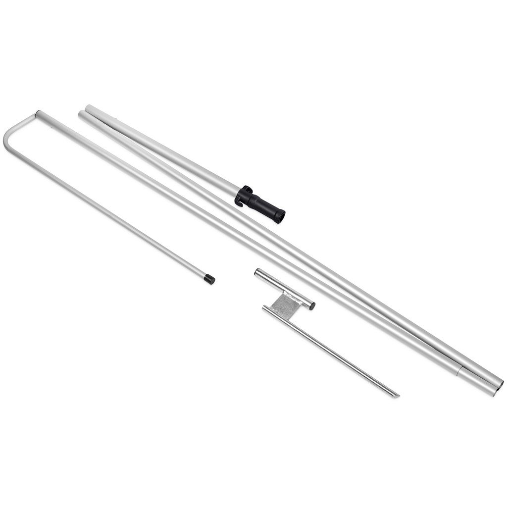 Legend 3M Sublimated Telescopic Double-Sided Flying Banner - 1 complete unit - Image 3