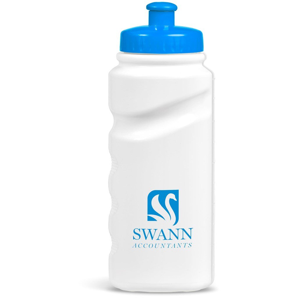 Annex Plastic Water Bottle - 500ml - Cyan - Image 3