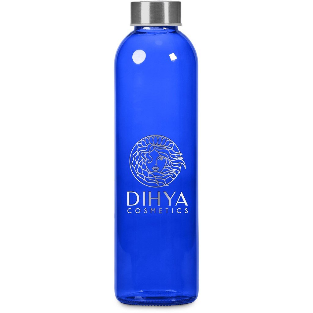Kooshty Pura Plus Glass Water Bottle – 750ml - Blue