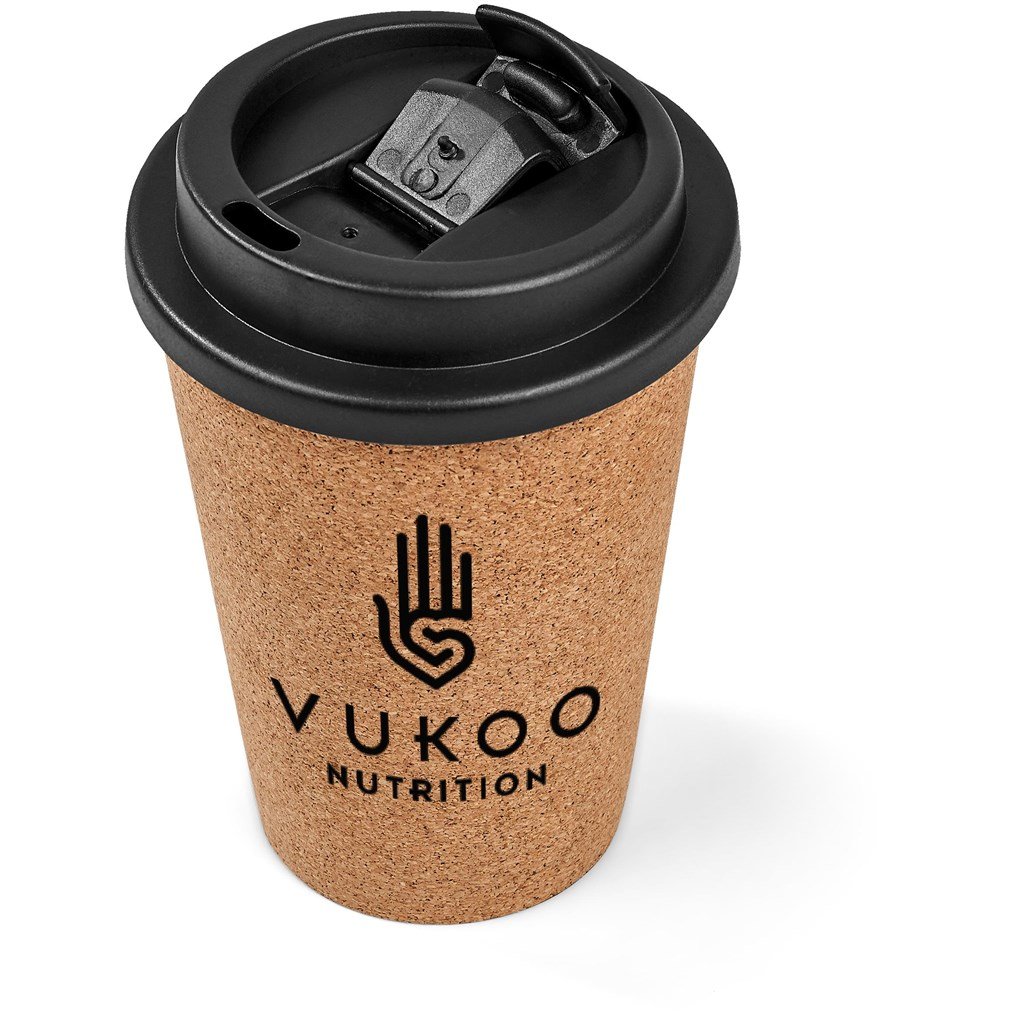 Okiyo Joki Cork & Wheat Straw Double-Wall Tumbler – 350ml - Image 3