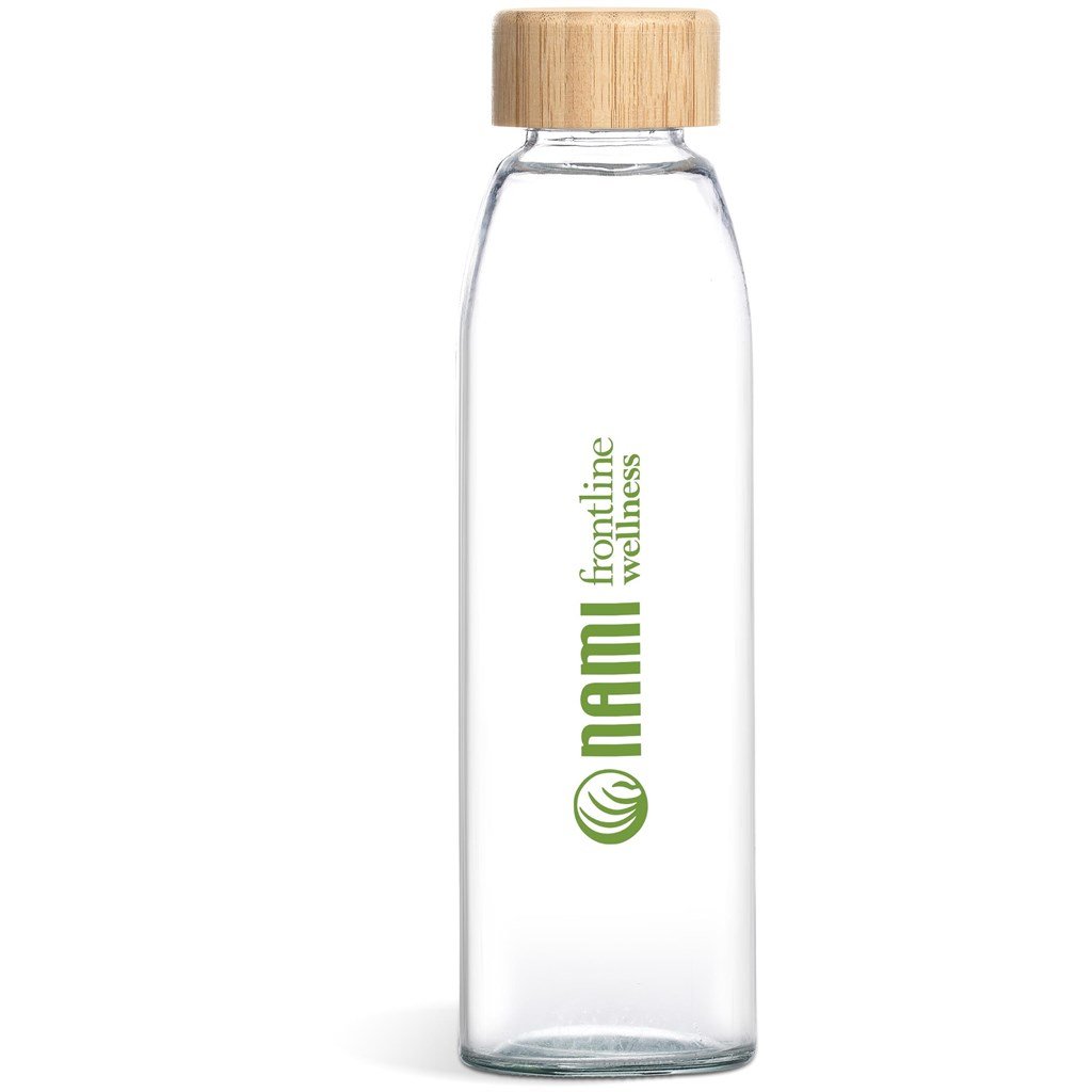 Okiyo Wabi-Sabi Glass Water Bottle - 500ml - Image 17