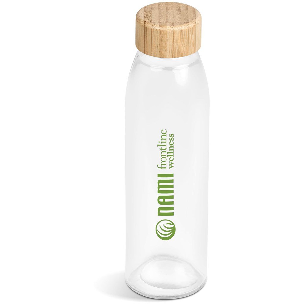 Okiyo Wabi-Sabi Glass Water Bottle - 500ml - Image 11