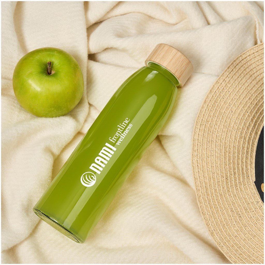 Okiyo Wabi-Sabi Glass Water Bottle - 500ml - Image 18