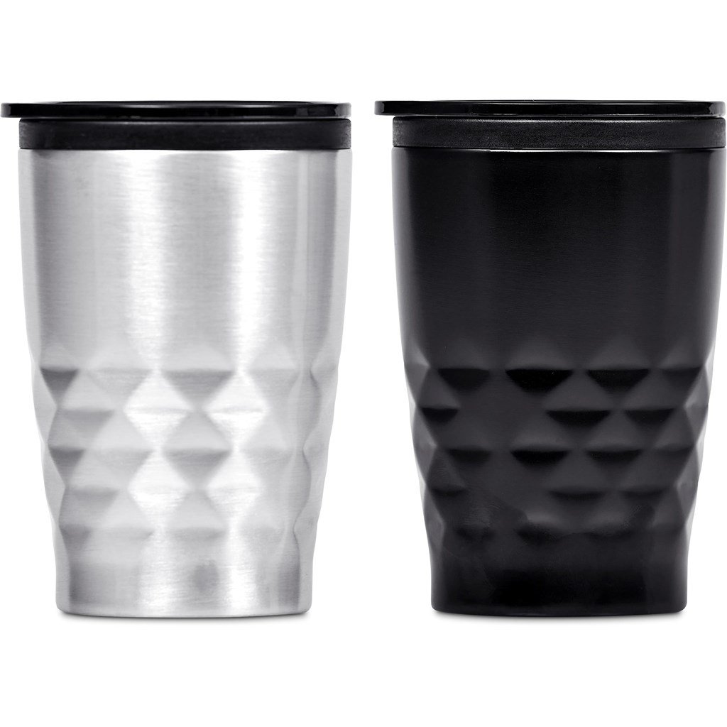 Vega Stainless Steel & Plastic Double-Wall Tumbler – 350ml - Image 2