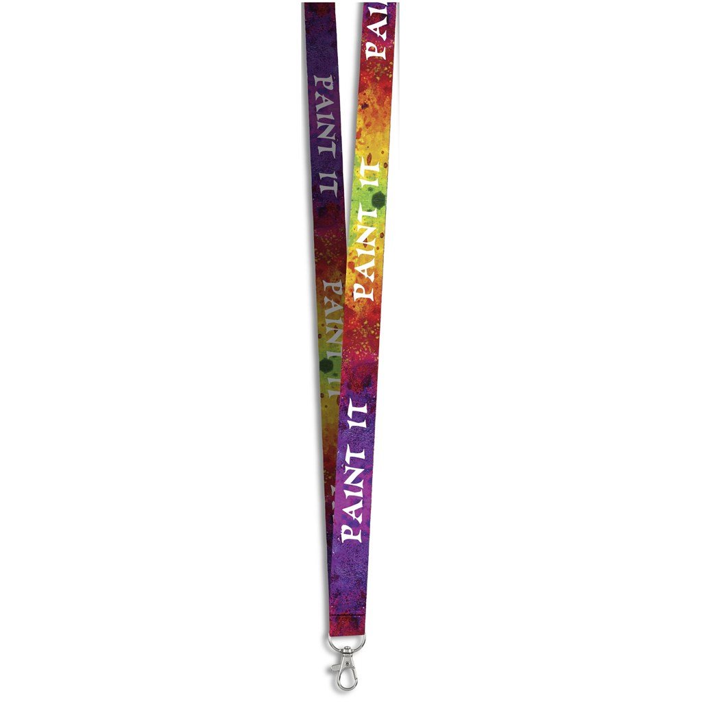 Altitude Snap Hook Clip Double-Sided Sublimation Satin Lanyard - Image 4