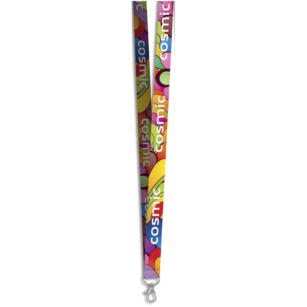 Altitude Snap Hook Clip Double-Sided Sublimation Satin Lanyard - Image 5