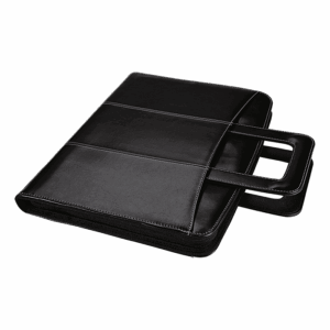 Zippered Binder with Extending Carry Handle