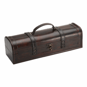 Single Wooden Wine Carry Case