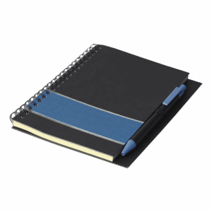 Coloured Stripe Notebook with Pen