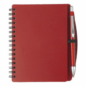 A6 Spiral Notebook and Pen