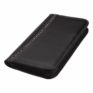 Tribal Stripe Zippered Passport Wallet