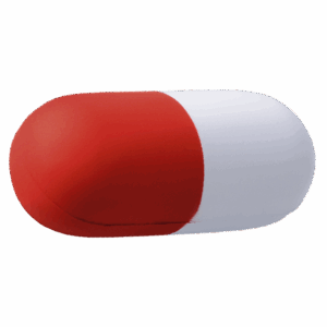 Capsule Shape Stress Ball