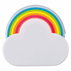 Rainbow Memo Tape Dispenser