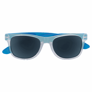 Mirror Finish Sunglasses With Coloured Sides
