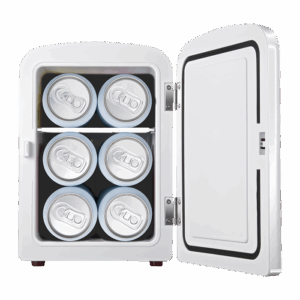 6 Can Mini-Fridge With Built In Bluetooth Speaker