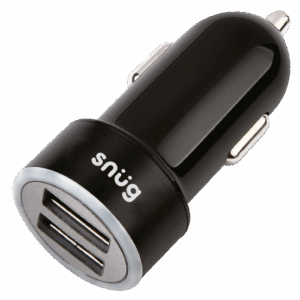 Snug Car Charger With Micro USB Cable