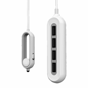 Whizzy 4 Port USB Car Charger