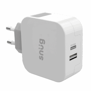Snug Wall Charger PD 30W Two Ports