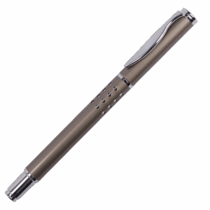 Wavy Clip Brass Rollerball Pen