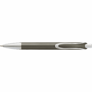 Coloured Barrel Ballpoint Pen with Silver Tip and Clip