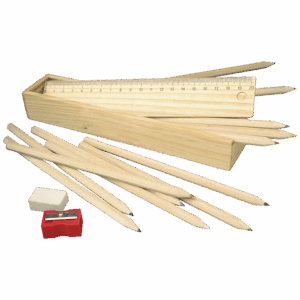 Stationery Set in Wooden Box