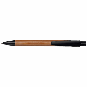 Bamboo Ballpoint Pen with Plastic Trims