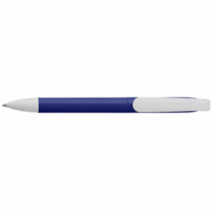 Twist Action Ballpoint Pen With Coloured Barrel