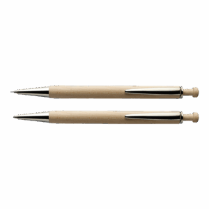 Maple Wood Pen And Clutch Pencil Set