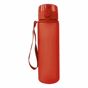 600ml Frosted Cylinder Water Bottle