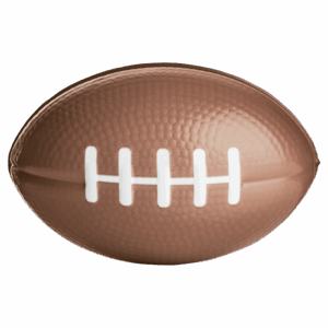 Rugby Ball Shaped Stress Ball