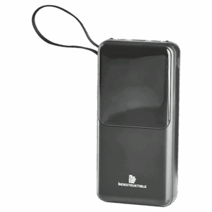 20000mAh power bank with built in cables