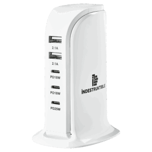 IND 5 Port P.D + USB Gan Charger