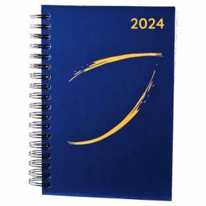 A5 Executive Inspirational Wiro Bound Cover Diary