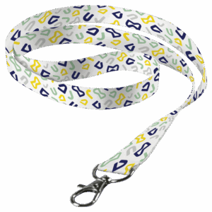 Sublimated Lanyard Double Side Sub with Lobster Ring