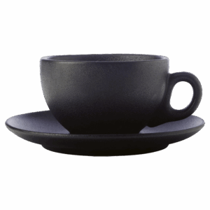Caviar Coupe Cup and Saucer 250ml