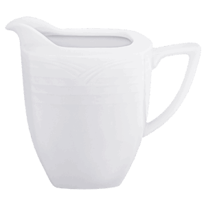 Arctic White Square Milk Jug