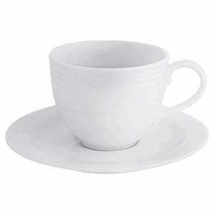 Arctic White Tea Cup and Saucer 240ml