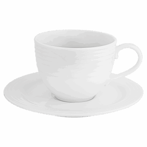 Arctic White Tea Cup and Saucer 200ml