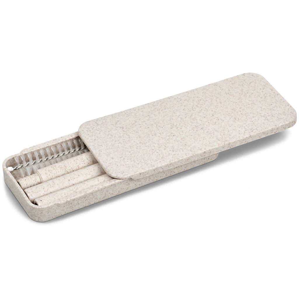 Okiyo Saiko Wheat Straw Straw Set - Image 2
