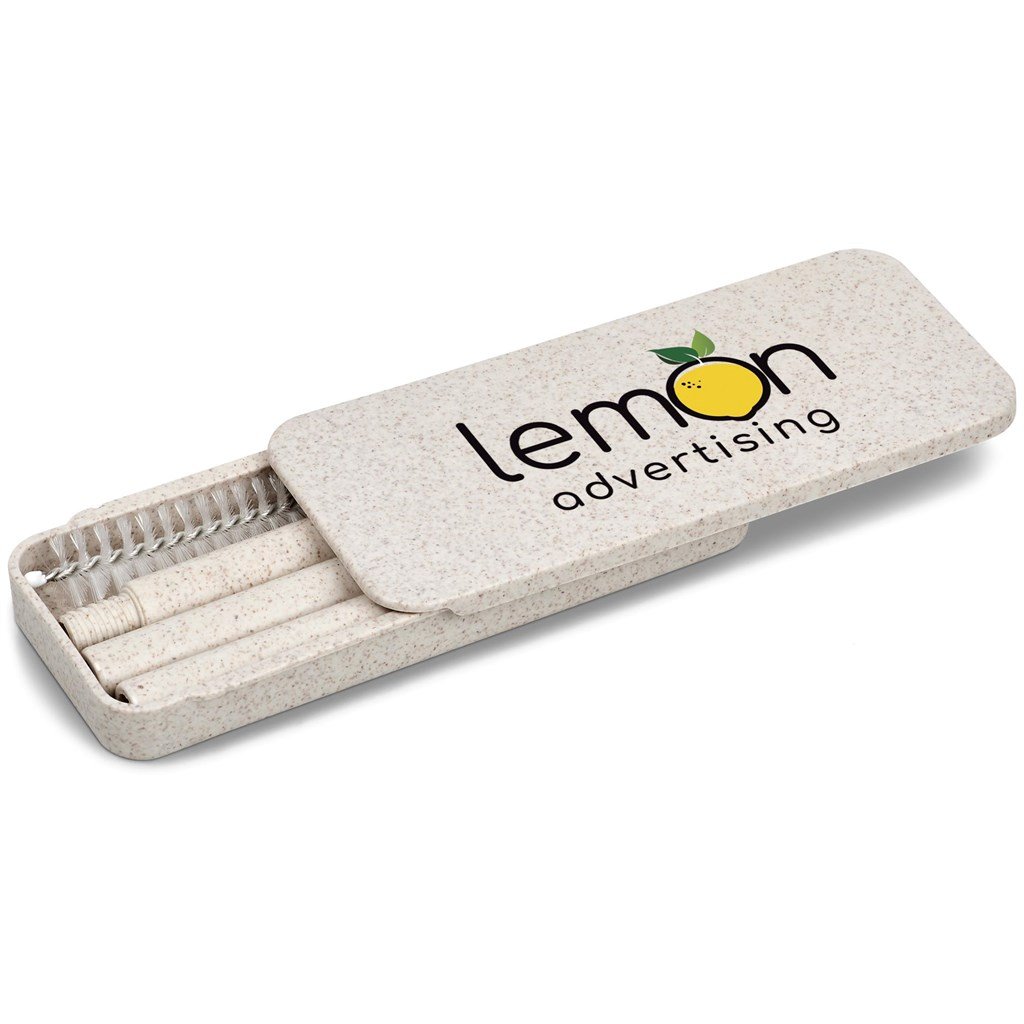Okiyo Saiko Wheat Straw Straw Set - Image 8