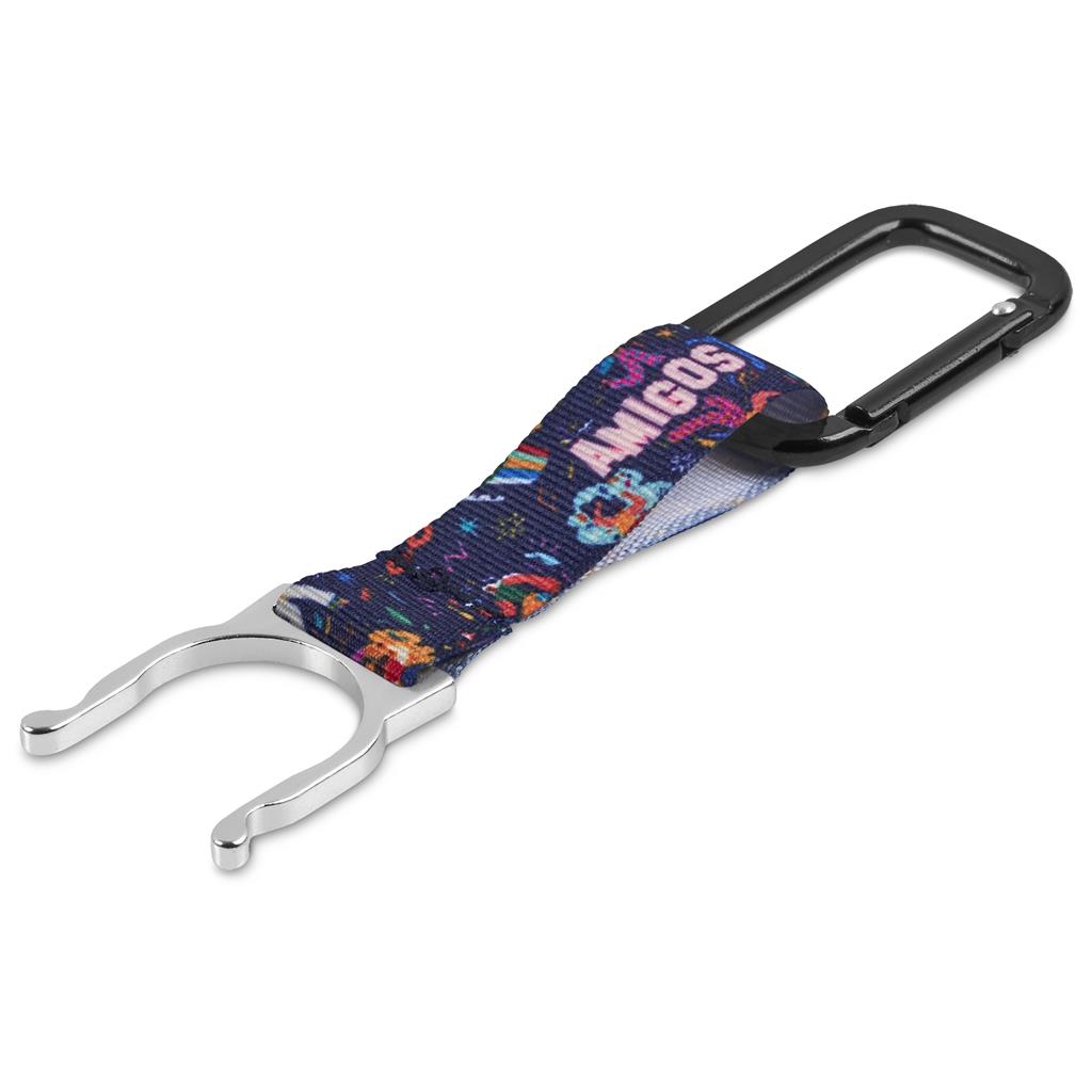 Altitude Meridian Carabiner Single-Sided Sublimated Petersham Bottle Strap - Image 4