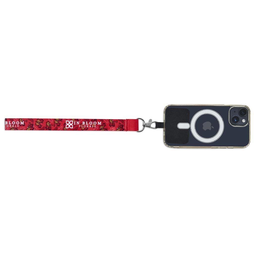 Altitude Firenze Double-Sided Sublimated Satin Phone Lanyard - Image 3