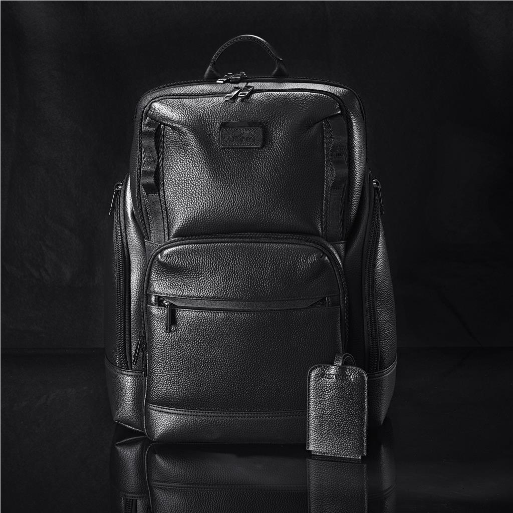 Alex Varga Portofino Leather Laptop Bag - Image 4