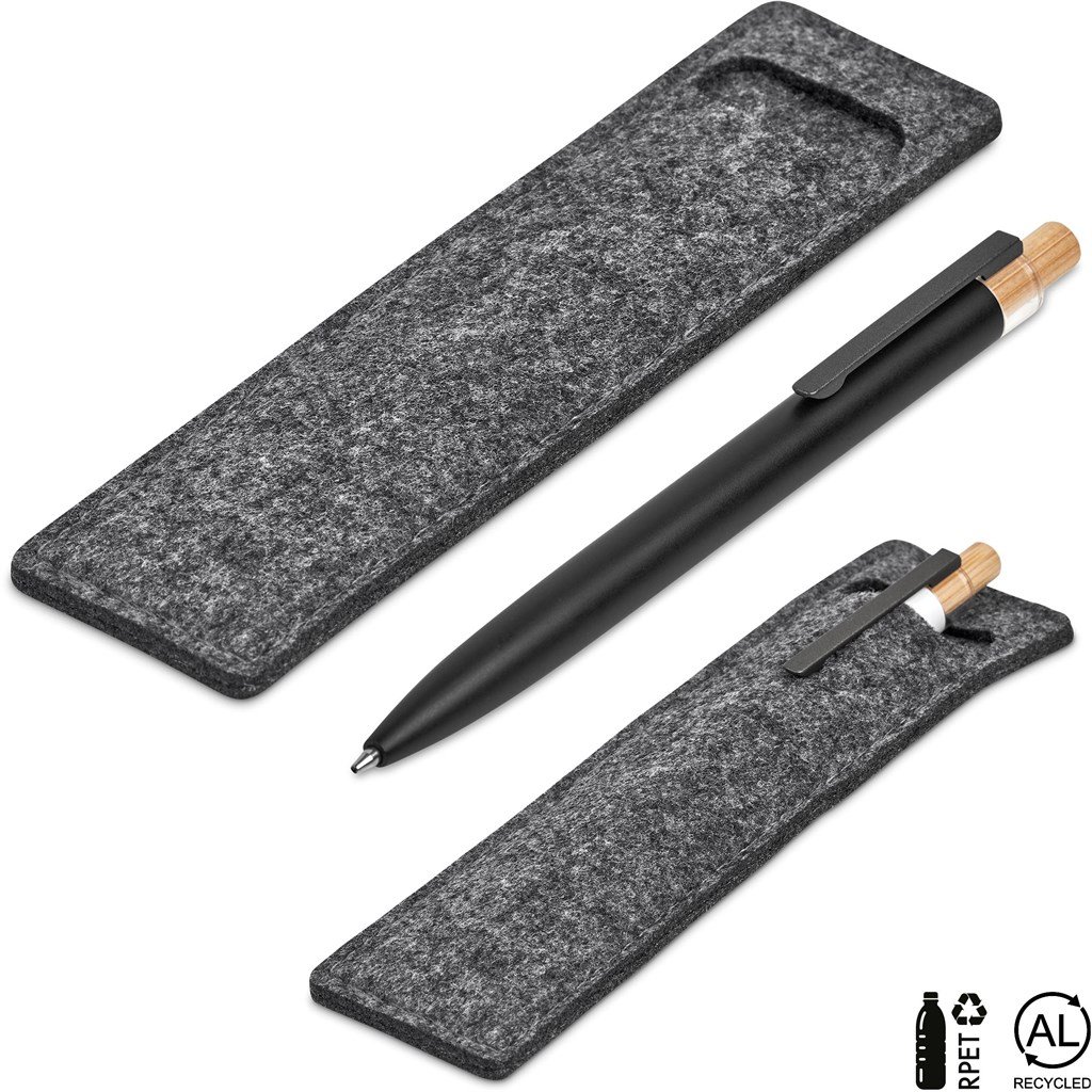 Okiyo Mimo Recycled Aluminium Ball Pen - Image 2