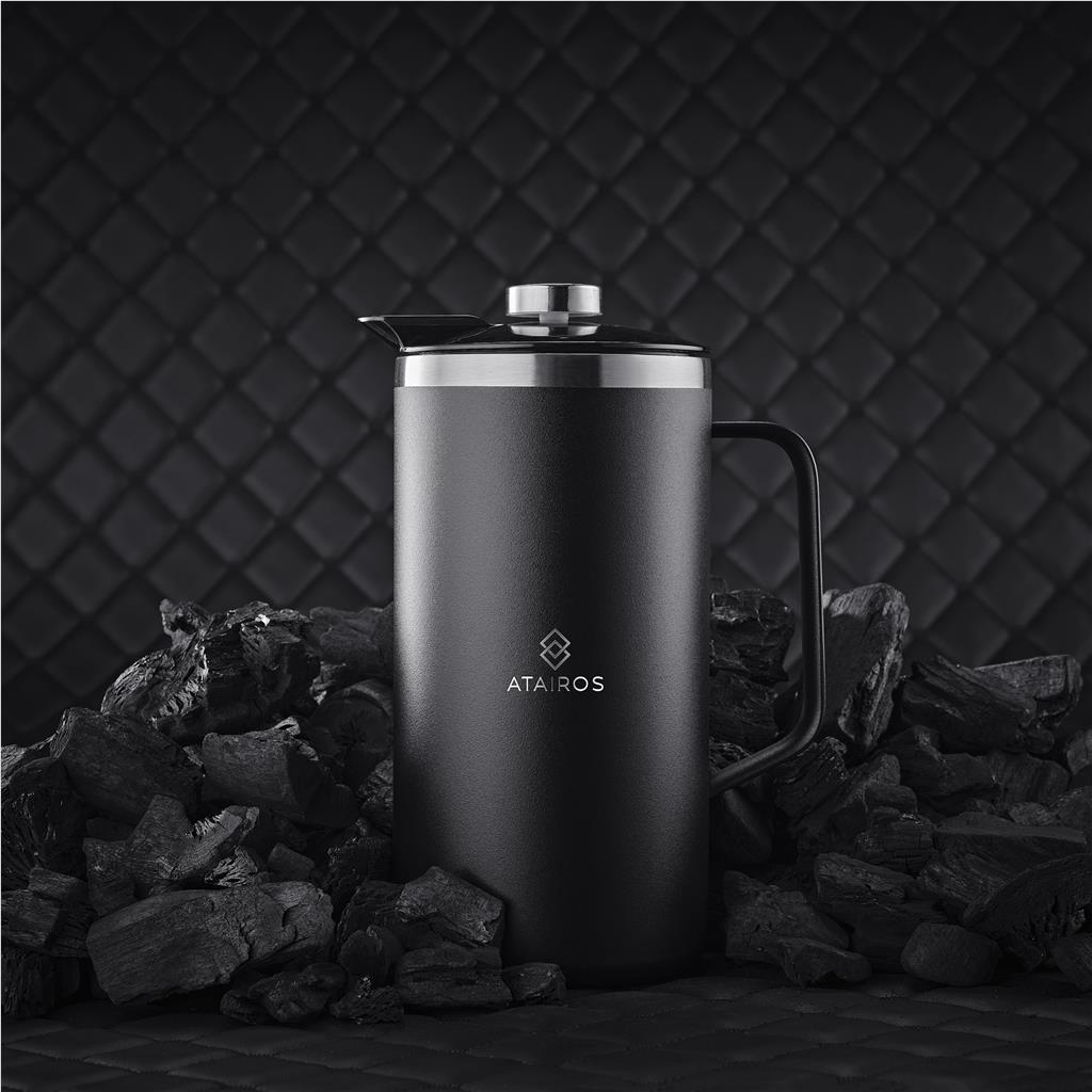 Alex Varga Rostov Stainless Steel Vacuum Coffee Plunger - 950ml - Image 2